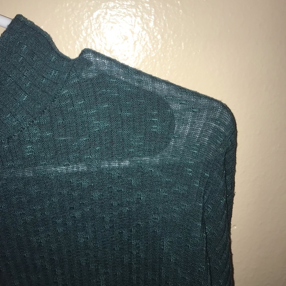 green turtleneck
